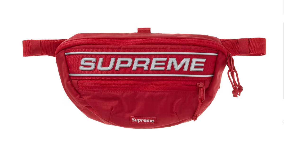 Supreme 3D Logo Waist Bag Red (FW23) – THE FIX