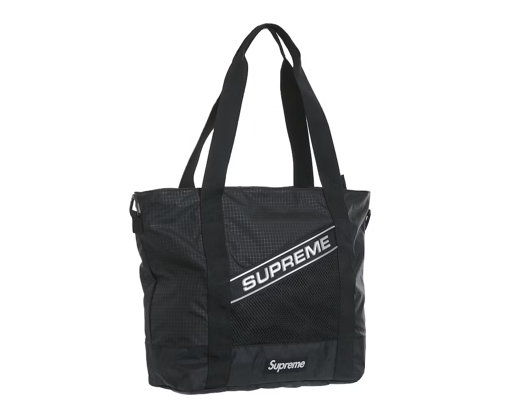 Supreme 3D Logo Tote Bag Black (FW23)