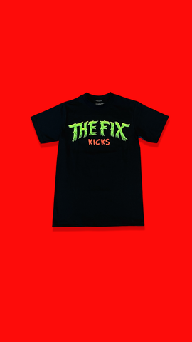 The Fix Kicks "Grinch" Tee Shirt Black