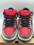 Nike SB Dunk Low Supreme Red Cement (2012)(WORN)