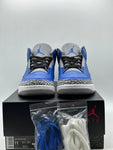 Air Jordan 3 Retro Varsity Royal Cement (TRIED ON)