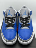 Air Jordan 3 Retro Varsity Royal Cement (TRIED ON)