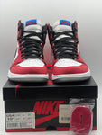 Air Jordan 1 Retro High Spider-Man Origin Story (WORN)