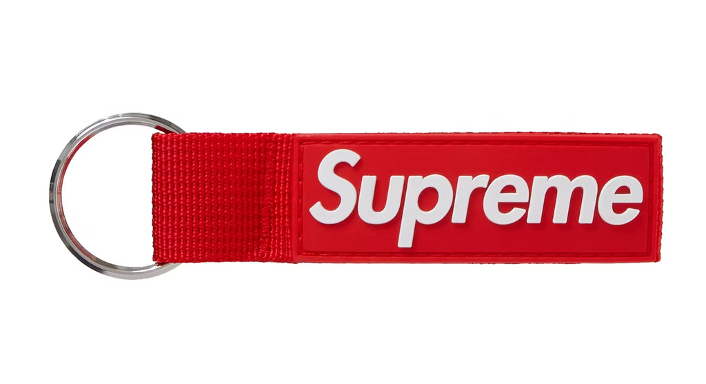 Supreme Webbing Keychain Red (FW20) – THE FIX