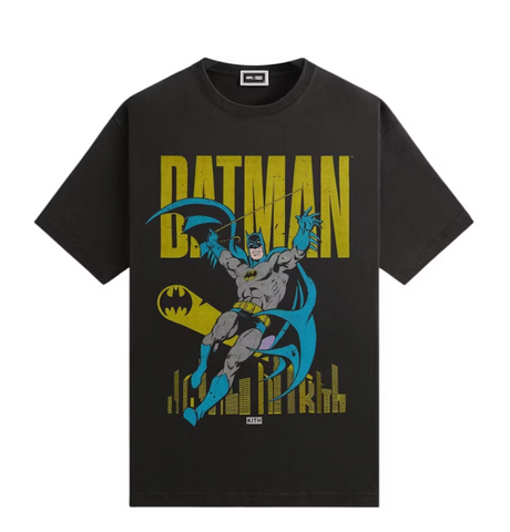 Kith x Batman Classic Vintage Tee Black