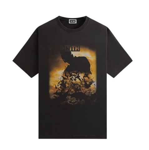 Kith x Batman Begins Vintage Tee Black