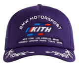 Kith x BMW M Nolan Trucker Hat Techno Violet