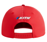 Kith x BMW Bay Low Pinch Crown Snapback Cinnabar