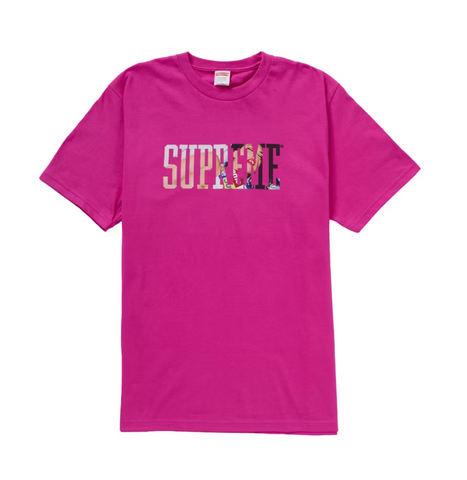 Supreme Tera Patrick Collegiate Tee Magenta