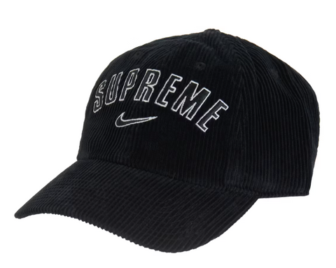 Supreme Nike Arc Corduroy 6-Panel Black