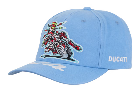 Supreme Ducati 6-Panel Hat Blue