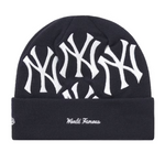 Supreme New York Yankees New Era Box Logo Beanie Navy