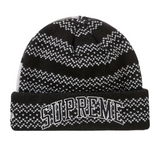 Supreme New Era Split Beanie Black