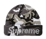 Supreme New Era Split Beanie Black