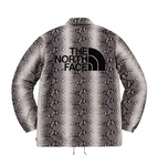 Supreme The North Face Snakeskin Taped Seam Coaches Jacket Black