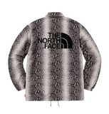 Supreme The North Face Snakeskin Taped Seam Coaches Jacket Black