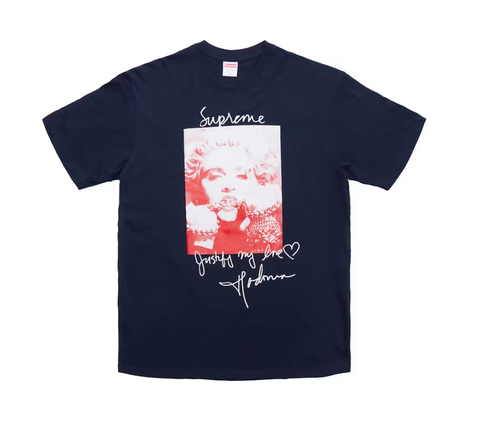 Supreme Madonna Tee Navy