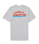 Supreme Manhattan Tee Ash Grey