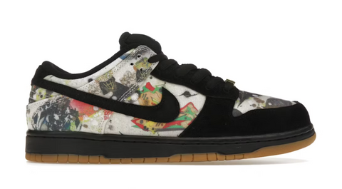 Nike SB Dunk Low Supreme Rammellzee (WORN)