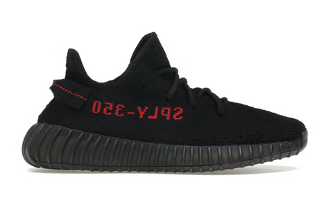 Adidas Yeezy Boost 350 V2 Black Red (WORN)