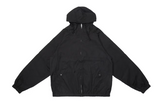 Supreme Cotton Hooded Raglan Jacket Black