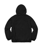 Supreme Cotton Hooded Raglan Jacket Black