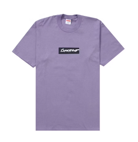 Supreme Futura Box Logo Tee Dusty Purple