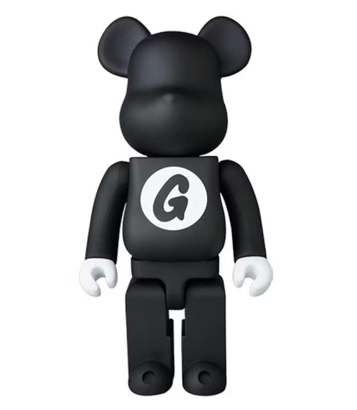 Bearbrick Goodenough 400% Black (DISPLAYED) – THE FIX