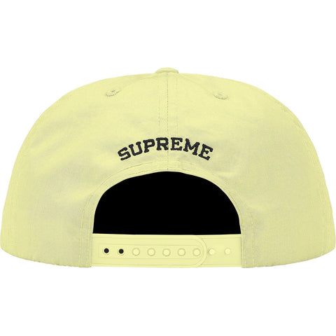 Supreme KAWS Chalk Logo 5-Panel Pale Yellow